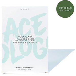 ACEOLOGY HYALURONIC ACID INTENSIVE REPAIRING BIODEGRADABLE MASKS